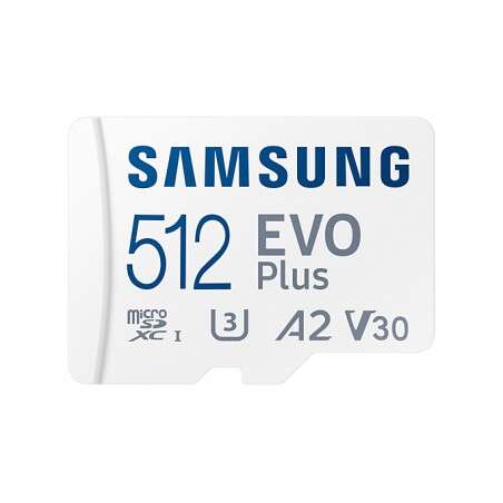 Samsung - EVO Plus 512 GB MicroSDXC UHS-I Clase 10