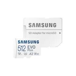 Samsung - EVO Plus 512 GB MicroSDXC UHS-I Clase 10