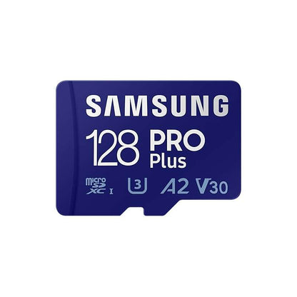 Samsung PRO Plus Tarjeta Micro SDXC 128GB UHS-I U3 Clase 10 con Adaptador 1 pieza(s)