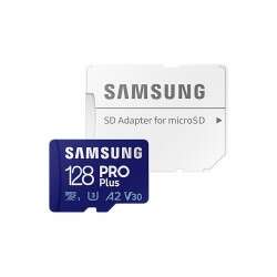 Samsung PRO Plus Tarjeta Micro SDXC 128GB UHS-I U3 Clase 10 con Adaptador 1 pieza(s)