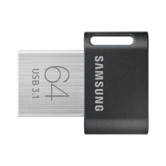 Samsung - MUF-64AB unidad flash USB 64 GB USB tipo A 3.2 Gen 1 (3.1 Gen 1) Gris  Plata