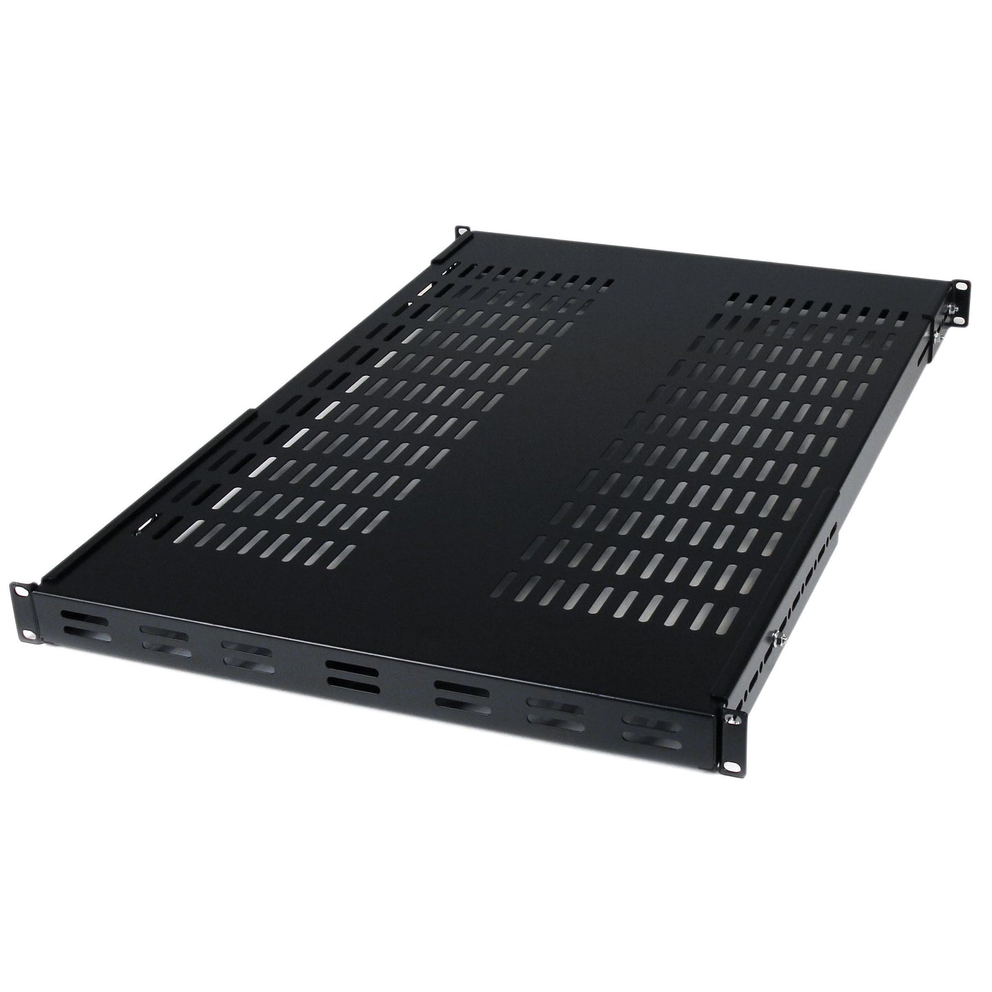 StarTech.com - Estante Bandeja Fijo para Gabinete Rack de Servidores con Profundidad Ajustable