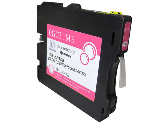 Ricoh GC31M Magenta Cartucho de Tinta Pigmentada Generico - Reemplaza 405690/405703 Tintasmurcia.com