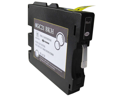 Ricoh GC21K Negro Cartucho de Tinta Pigmentada Generico - Reemplaza 405532/405536 Tintasmurcia.com