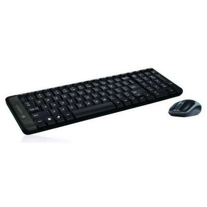 Logitech MK220 Pack Inalambrico Teclado K220 + Raton M150 3 Botones - Uso Ambidiestro - Portugues 1 pieza(s)