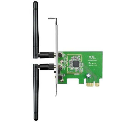 Asus PCE-N15 Adaptador Inalambrico WiFi 11n 300Mbps PCI-e N300 - 2 Antenas Externas - Perfil Bajo 1 pieza(s)