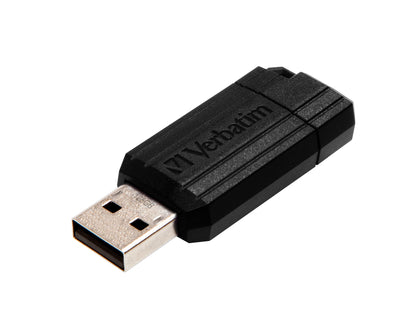 Verbatim - PinStripe - Unidad USB de 128 GB - Negro