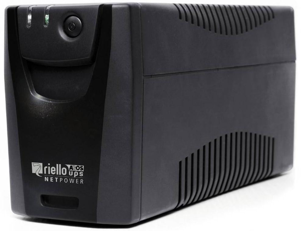 Riello - Net Power 600 sistema de alimentación ininterrumpida (UPS) Línea interactiva 0 6 kVA 360 W 4 salidas AC