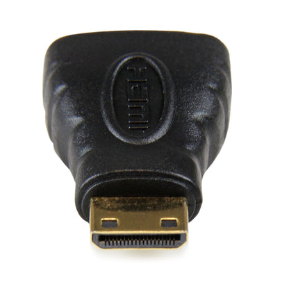 StarTech.com - Adaptador Mini HDMI a HDMI -HDMI Ultra HD 4K 30Hz de Alta Velocidad - HDMI 1.4 - Conectores Chapados en Oro - Adaptador HDMI UHD 4K - Negro