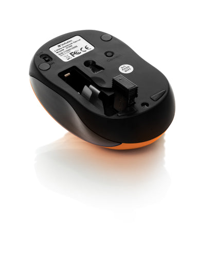 Verbatim - Go Nano ratón Ambidextro RF inalámbrico 1600 DPI