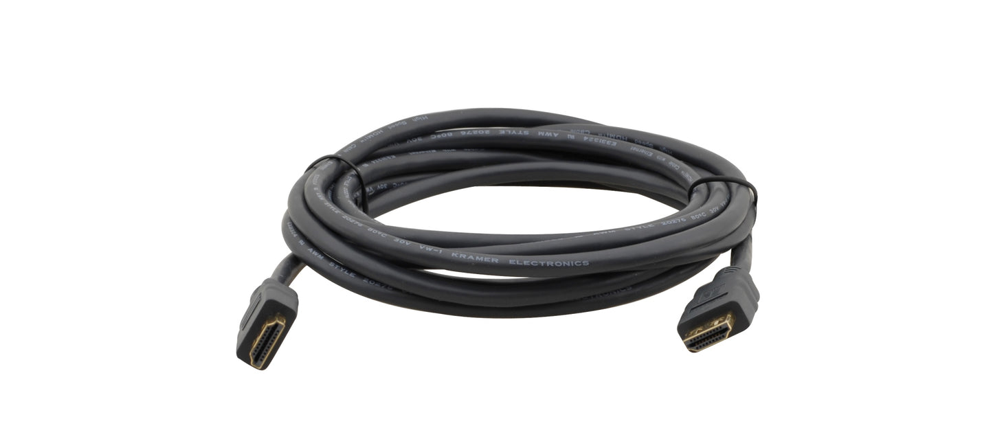 Kramer Electronics - HDMI 10ft cable HDMI 3 m HDMI tipo A (Estándar) Negro