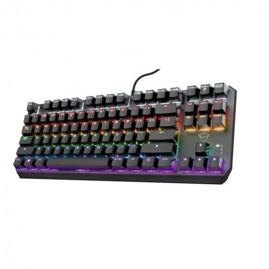 Trust - GXT 834 CALLAZ teclado Juego USB QWERTY Negro