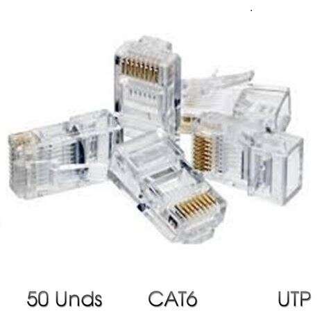 Cromad Conector para Cable de Red RJ45 Cat.6 UTP 8 50uds. 1 pieza(s)