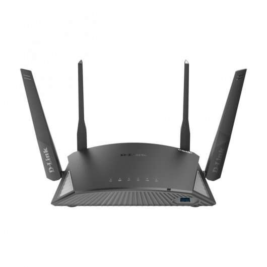 D-Link Router EXO AC2600 WiFi Smart Mesh - 5 Puertos RJ45, 1x USB 2.0, 1x USB 3.2 - 4 Antenas Externas 1 pieza(s)