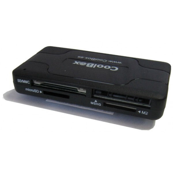 CoolBox CRE-050 lector de tarjeta USB 2.0 Negro