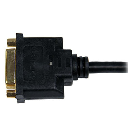 StarTech.com - Adaptador de 20cm HDMI a DVI - DVI-D Hembra - HDMI Macho - Cable Conversor de Vídeo - Negro