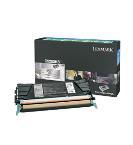 Lexmark C5200KS cartucho de tóner 1 pieza(s) Original Negro