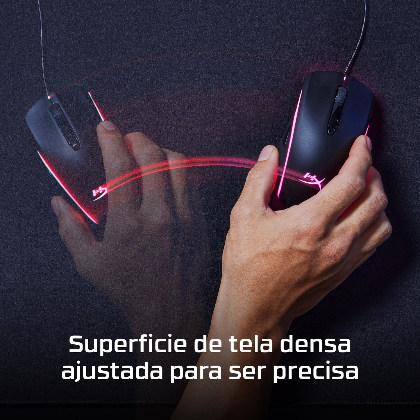 HyperX - HP HYPERX PULSEFIRE MAT MOUSE PAD CLOTH - ALFOMBRILLA TELA - 2XL  4Z7X6AA