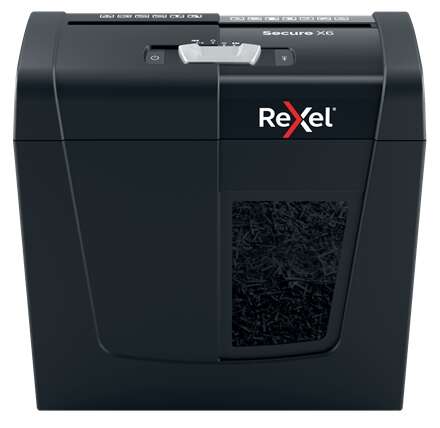 Rexel - Secure X6 triturador de papel Corte cruzado 70 dB Negro