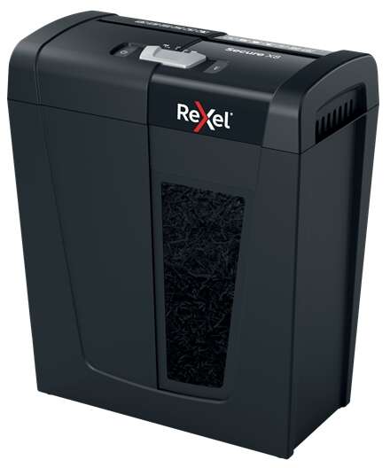 Rexel - Secure X8 triturador de papel Corte cruzado 70 dB Negro