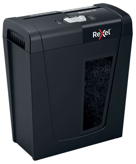 Rexel - Secure X8 triturador de papel Corte cruzado 70 dB Negro