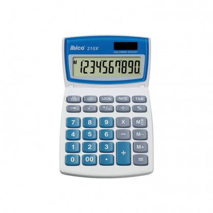 Ibico - 210X calculadora Escritorio Calculadora básica Azul  Blanco