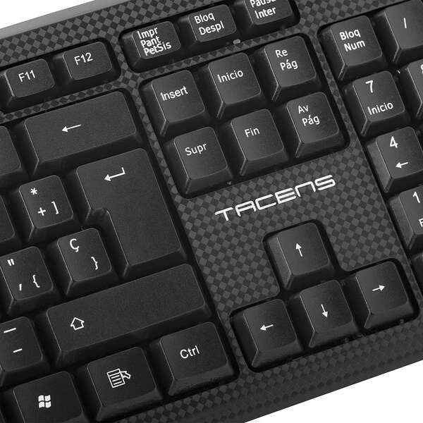 Tacens Anima - AK0ES teclado USB QWERTY Español Negro