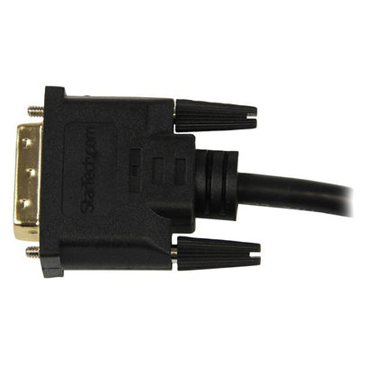 StarTech.com - Adaptador de 20cm HDMI a DVI - DVI-D Macho - HDMI Hembra - Cable Conversor de Vídeo - Negro