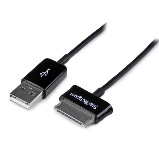 StarTech.com - Cable Adaptador 2m Conector Dock USB para Samsung Galaxy Tab - Negro - USB A Macho