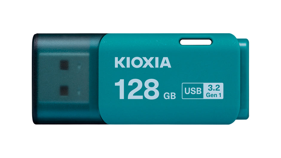 Kioxia - LU301L128GG4 unidad flash USB 128 GB USB tipo A 3.2 Gen 1 (3.1 Gen 1) Azul