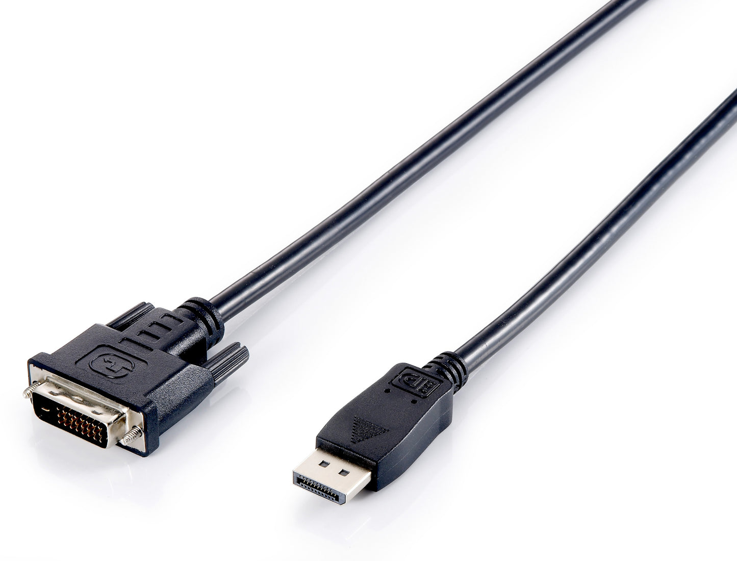 Equip - 119336 adaptador de cable de vídeo 2 m DisplayPort DVI-D Negro