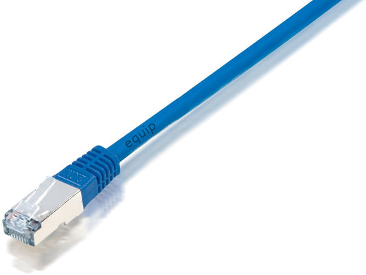 Equip - 225436 cable de red Azul 10 m Cat5e F/UTP (FTP)