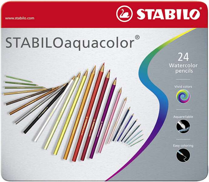 STABILO - Aquacolor Multicolor 24 pieza(s)