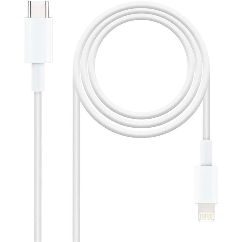 Nanocable - Cable Lightning a USB-C  50 cm