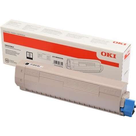 OKI C833/C843 Negro Cartucho de Toner Original - 46443104 Tintasmurcia.com