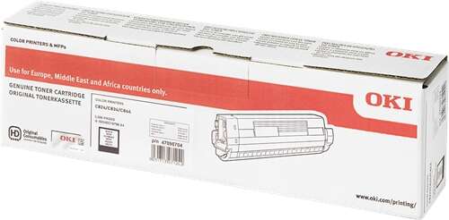 OKI C824/C834/C844 Negro Cartucho de Toner Original - 47095704 Tintasmurcia.com