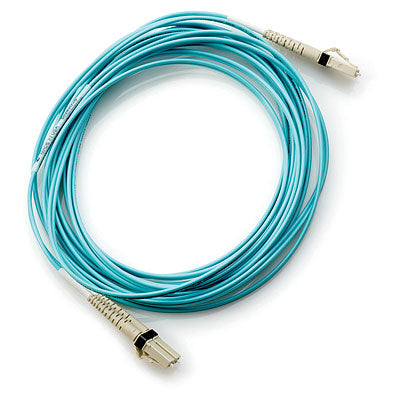 HPE - 1 pack de cable de fibra óptica HPE LC a LC multimodo OM3 2 fibras de 5.0 m