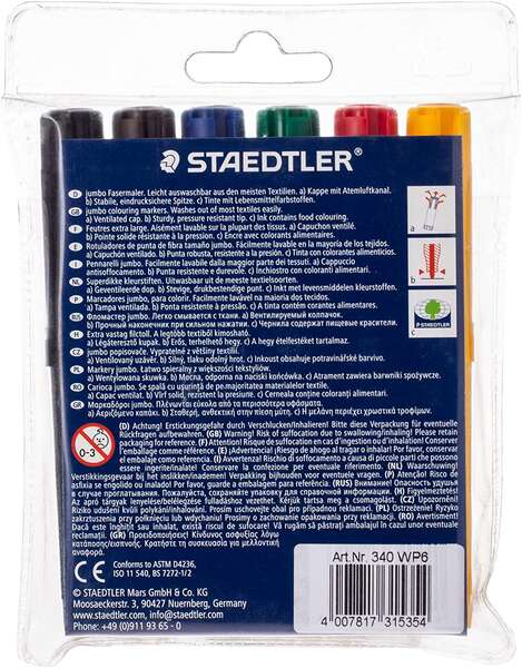 Staedtler - ESTUCHE 6 MARCADORES WATERCOLOR