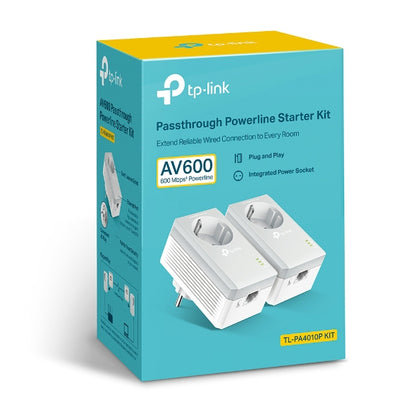 TP-Link TL-PA4010PKIT Kit Inicio Powerline AV500 con Enchufe 1 pieza(s)