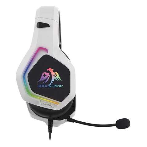 Coolsound G6 Auriculares Gaming con Microfono - USB para Iluminacion LED - Diadema Ajustable - Almohadillas Acolchadas - Controles en Cable - Cable de 2m 1 pieza(s)