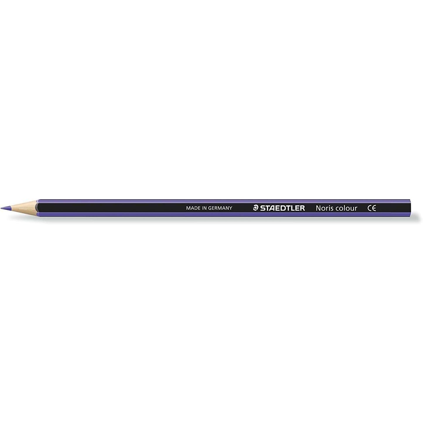 Staedtler Noris Colour 185 Lapiz Hexagonal de Color - Resistencia a la Rotura - Material Wopex - Color Violeta (Precio unidad suelta)