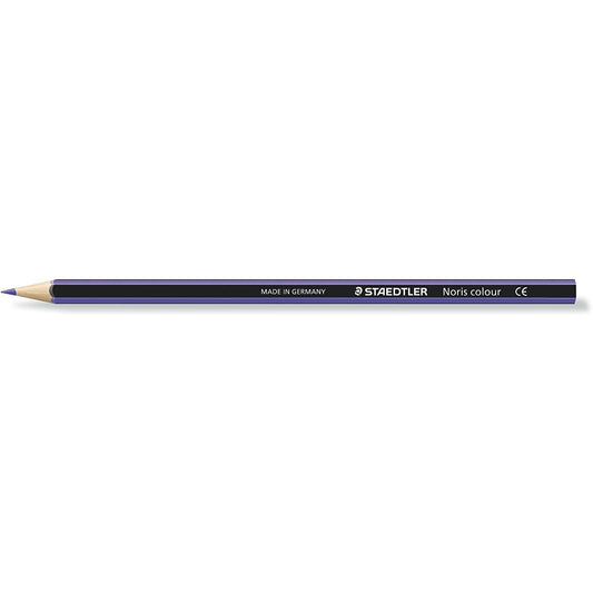 Staedtler Noris Colour 185 Lapiz Hexagonal de Color - Resistencia a la Rotura - Material Wopex - Color Violeta (Precio unidad suelta)