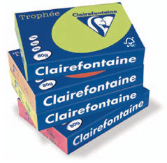 Clairefontaine - Trophée papel para impresora de inyección de tinta A4 (210x297 mm) Naranja