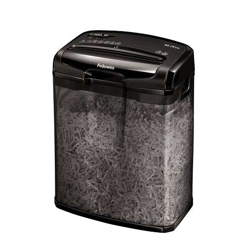 Fellowes - M-7Cm triturador de papel Corte en partículas Negro