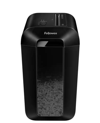 Fellowes - LX65 triturador de papel Corte cruzado 4 cm Negro