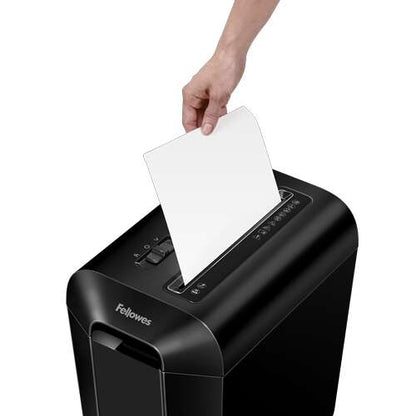 Fellowes - LX65 triturador de papel Corte cruzado 4 cm Negro