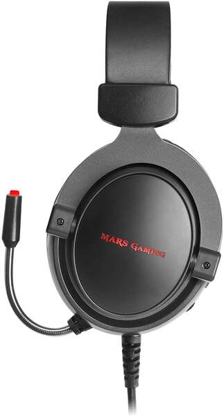 Mars Gaming MH4X Auriculares Gaming con Microfono Flexible USB - Sonido 7.1 - Iluminacion RGB - Diadema Ajustable - Almohadillas Acolchadas - Control en Auricular - Cable Trenzado de 2m 1 pieza(s)