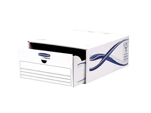 Fellowes Bankers Box Basic Pack de 5 Cajones Archivadores - Carton Reciclado Certificacion FSC 1 pieza(s)