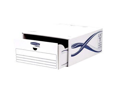 Fellowes Bankers Box Basic Pack de 5 Cajones Archivadores - Carton Reciclado Certificacion FSC 1 pieza(s)