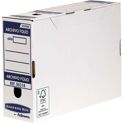 Fellowes - 0031802 archivador organizador Azul  Blanco